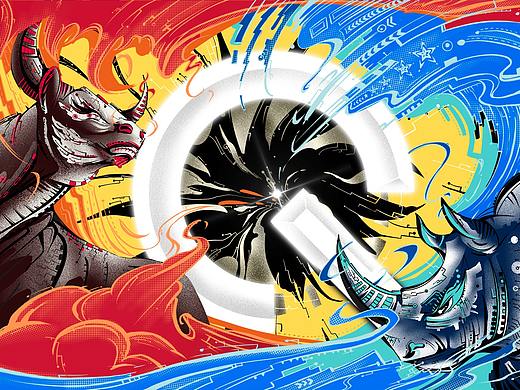 《强悍宇宙，从芯出发》（个人主页-ZNTIxNTEzNzY=） - 海报 - 站酷设计师MILO羽洋原创素材 - 站酷ZCOOL