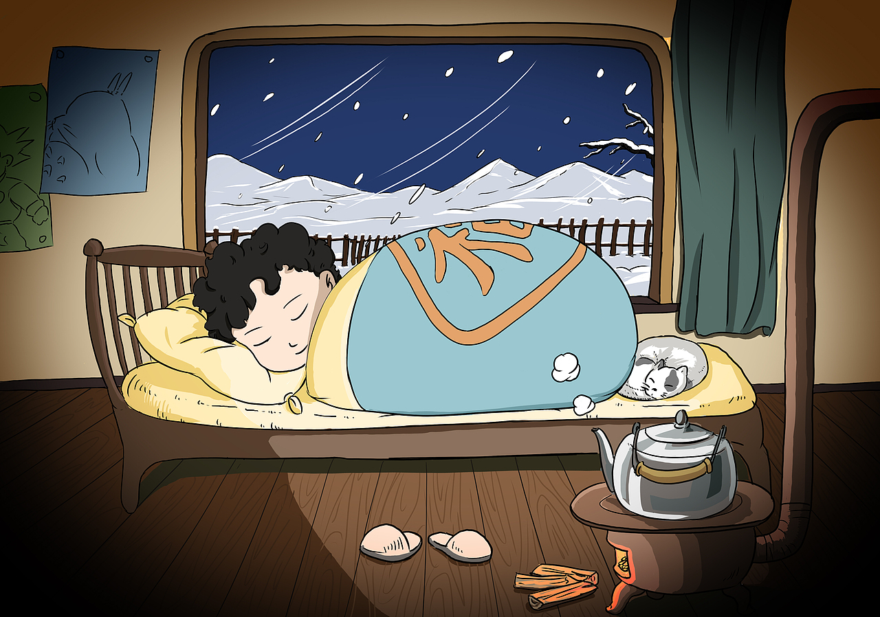 冬日（图ZMjg0OTI5MDky） - 创作习作 - 站酷设计师飞翔在亚德里亚海原创素材 - 站酷ZCOOL