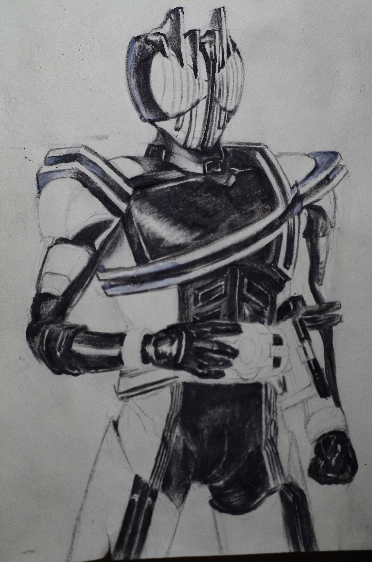 彩铅 假面骑士decade 帝骑