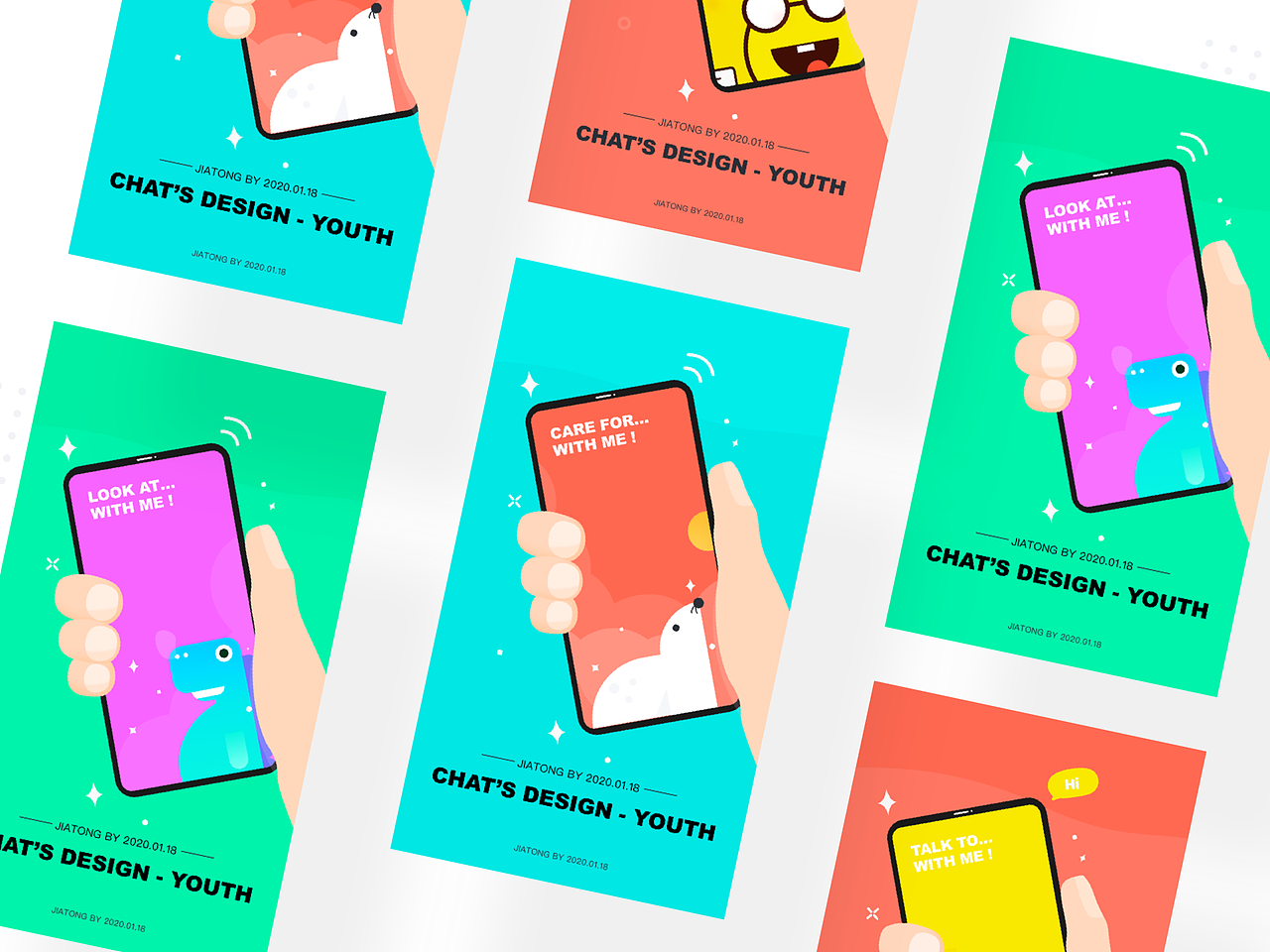 Dribbble插画小合集（图ZMjAwNjc3OTIw） - 闪屏/壁纸 - 站酷设计师陈家潼原创素材 - 站酷ZCOOL