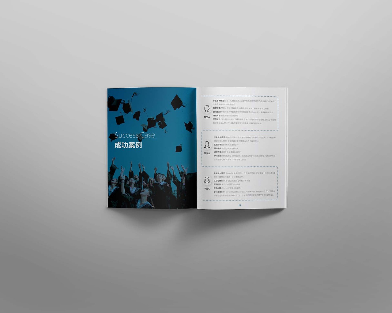 为某公司设计的企业宣传册