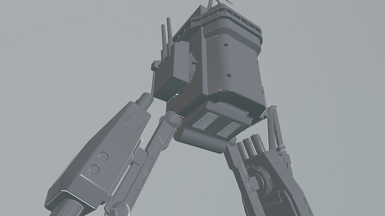 碧蓝航线 凌波舰装白模