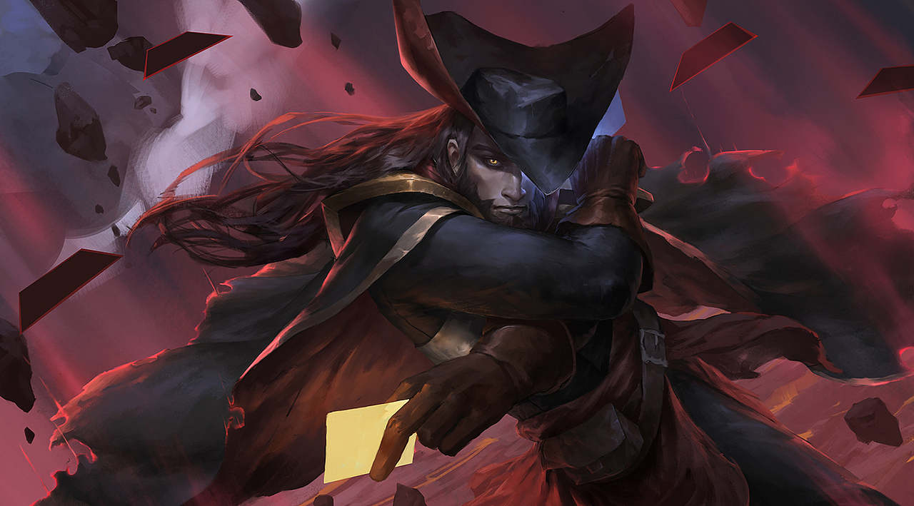 卡牌大师过程图