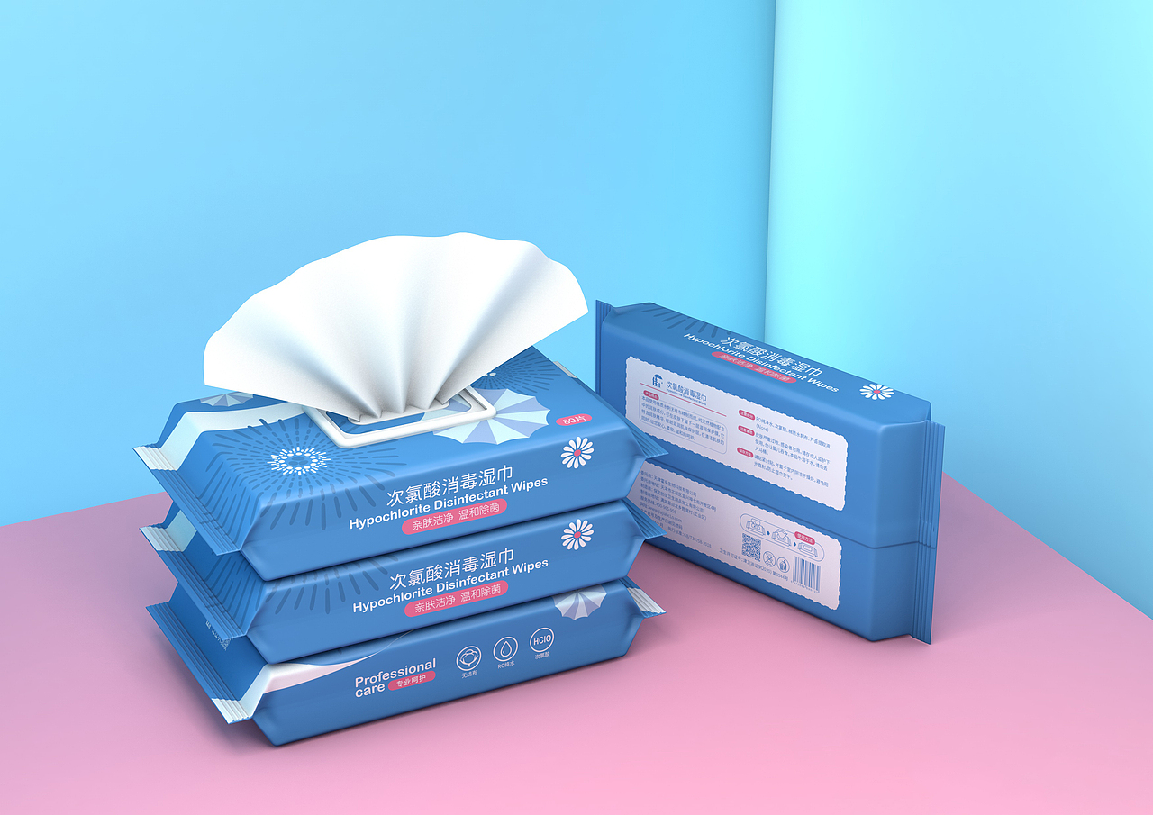 消毒湿巾包装设计