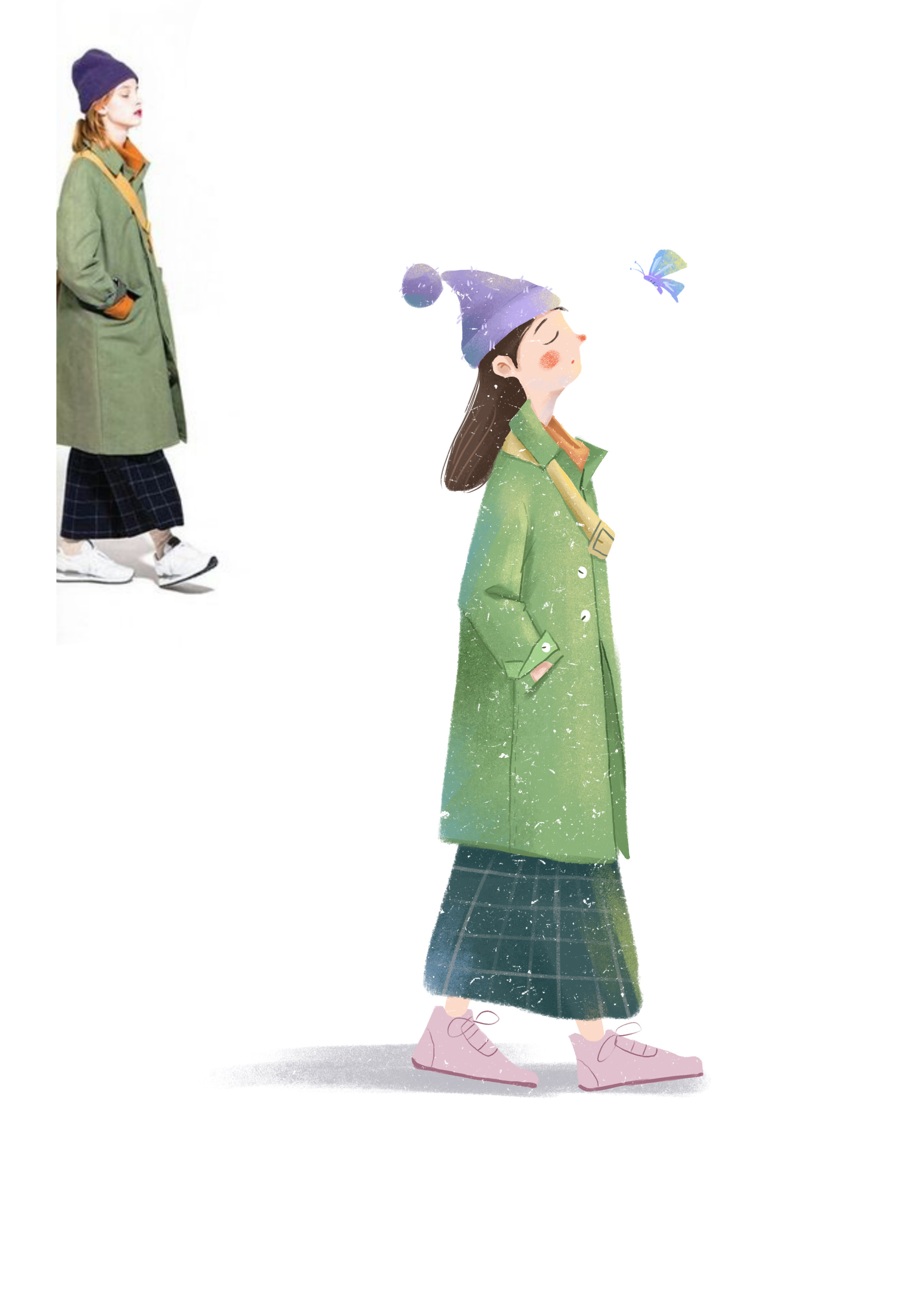 照片转绘本人物|插画|儿童插画|威力狗 - 原创作品 - 站酷 (zcool)