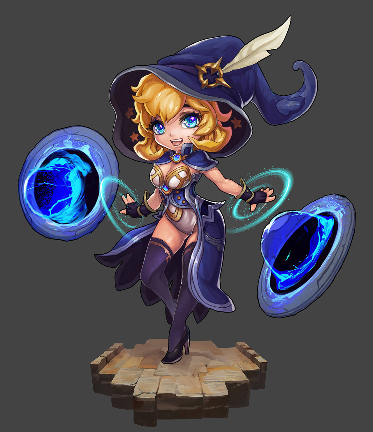 召唤师|插画|游戏原画|magic狩猎者_原创作品-站酷zcool