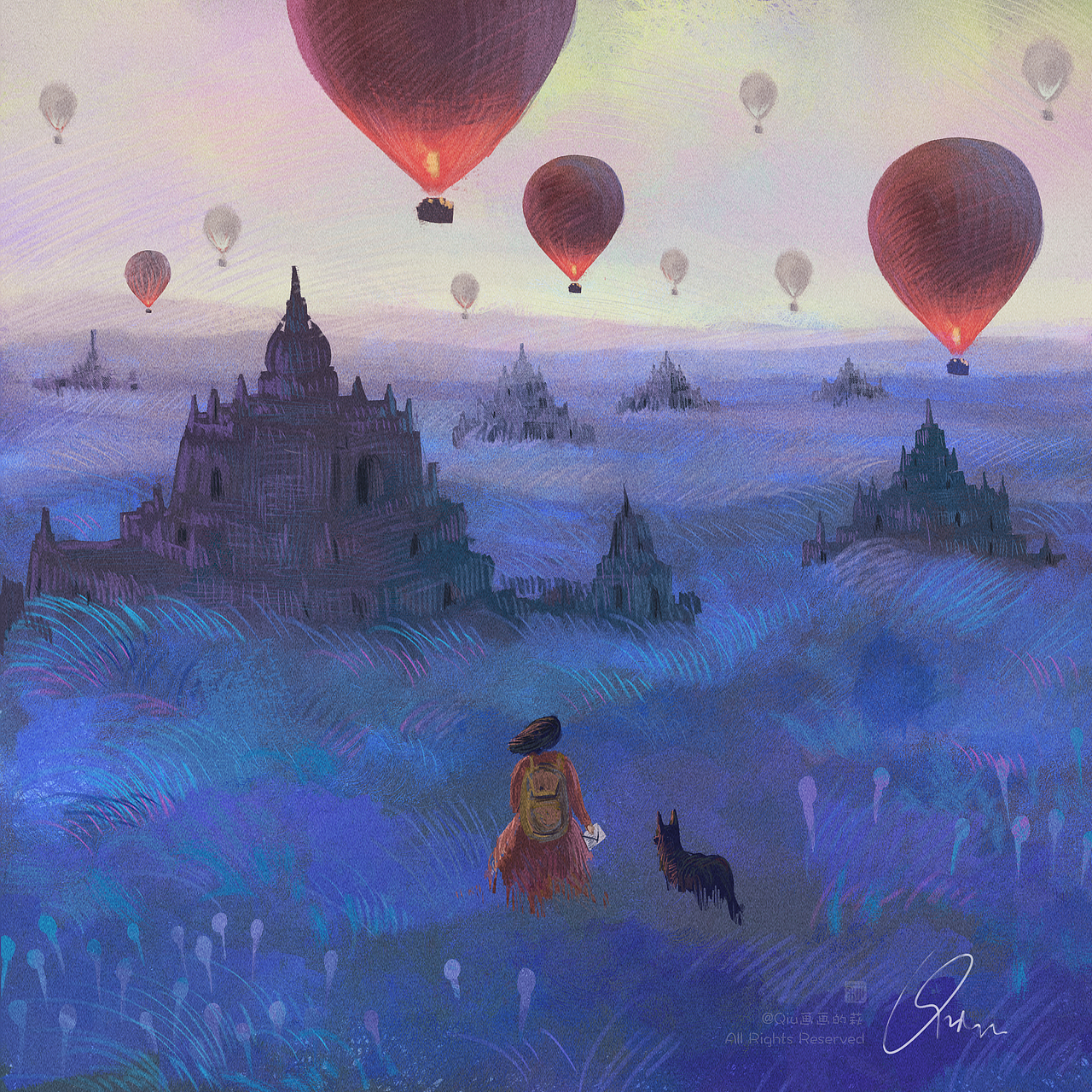 荒原之上（图ZMjQ1NDY1ODAw） - 创作习作 - 站酷设计师千章之萩原创素材 - 站酷ZCOOL