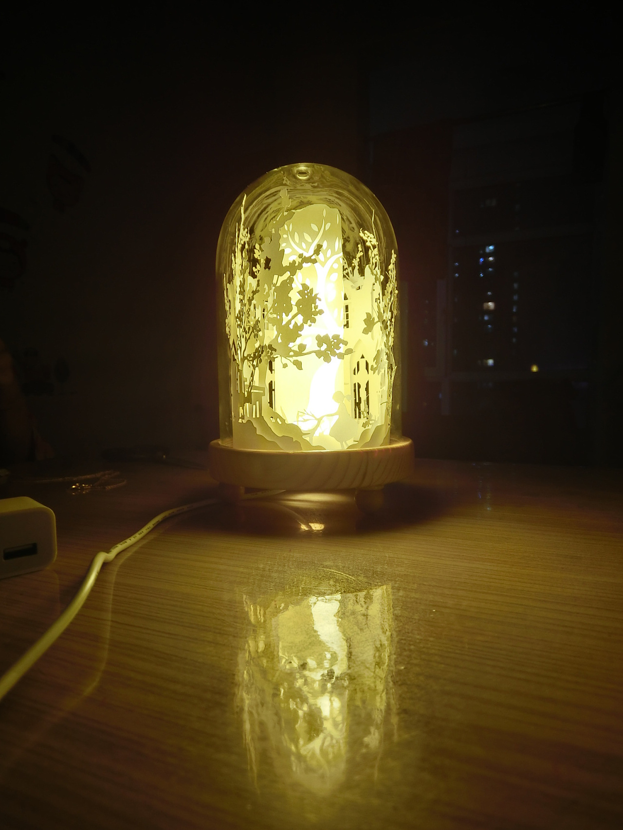 创意光影纸雕led小夜灯|手工艺|工艺品设计|lixintai2 - 原创作品 - 站酷 (ZCOOL)