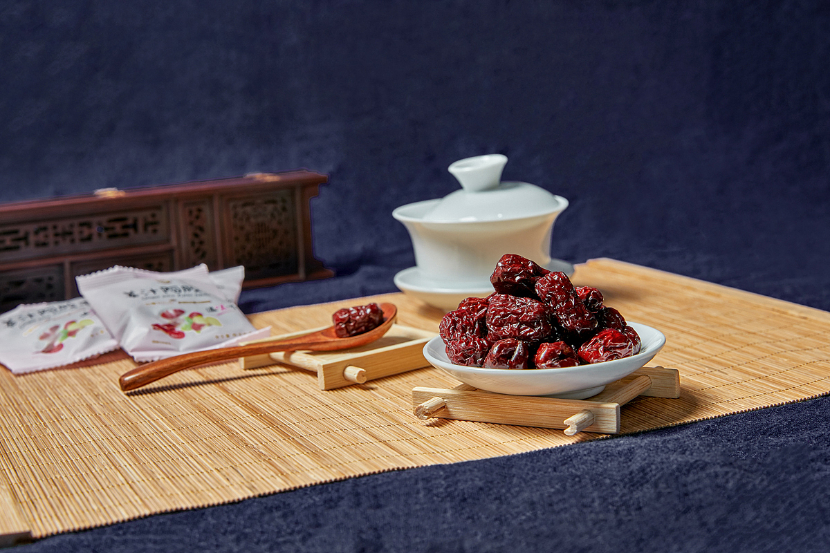 阿胶枣 白底+场景拍摄