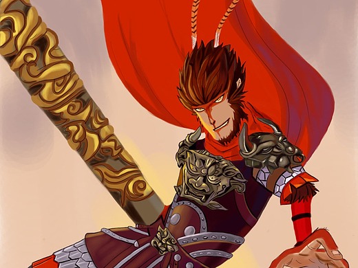 大圣归来临摹动漫-动画片157112年前小智卡通机器人角色设计平面-ip