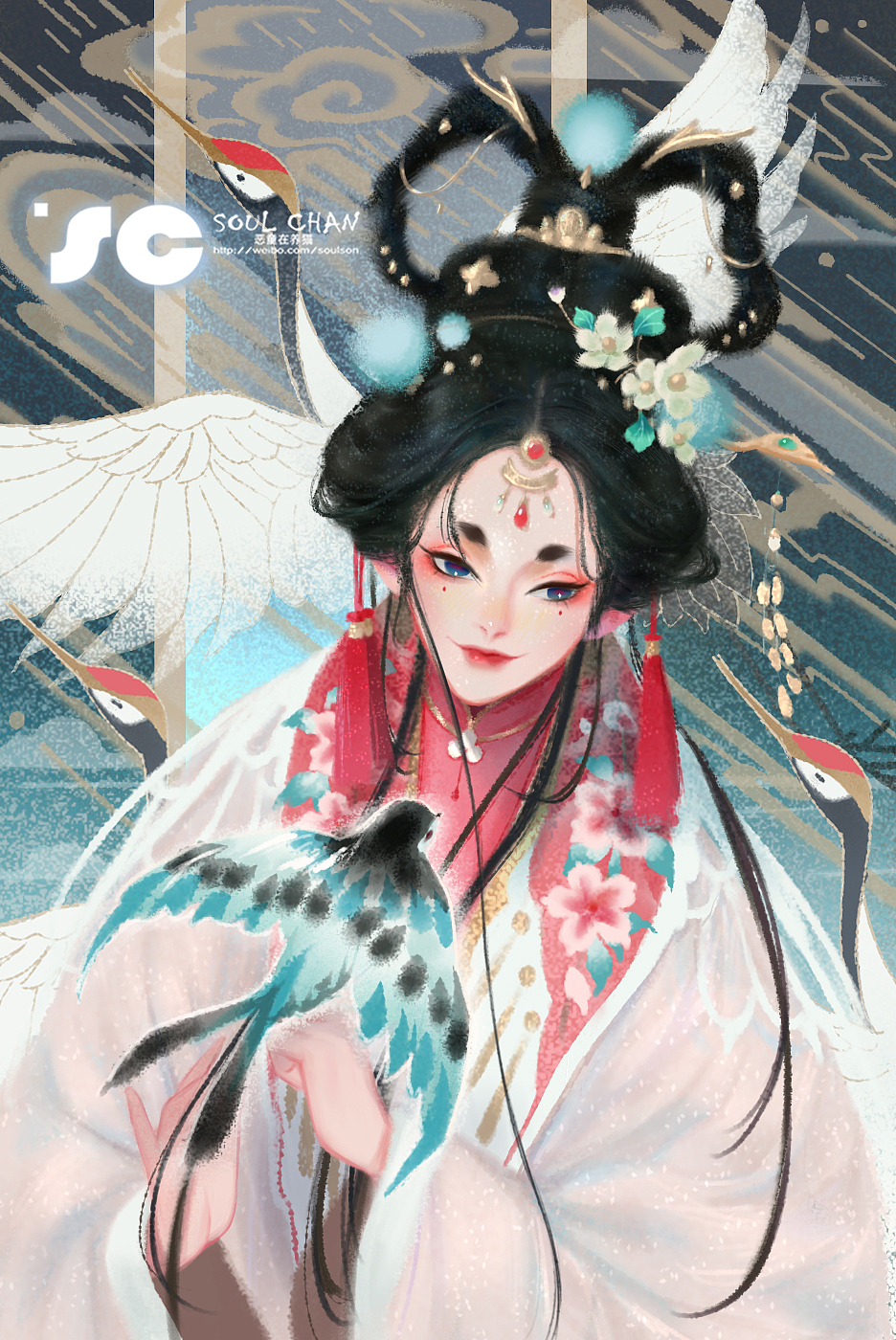 画皮画骨难画心(图ZMjc1NDU1NDAw) - 艺术插画 - 站酷设计师惡童製慥soulchan原创素材 - 站酷ZCOOL