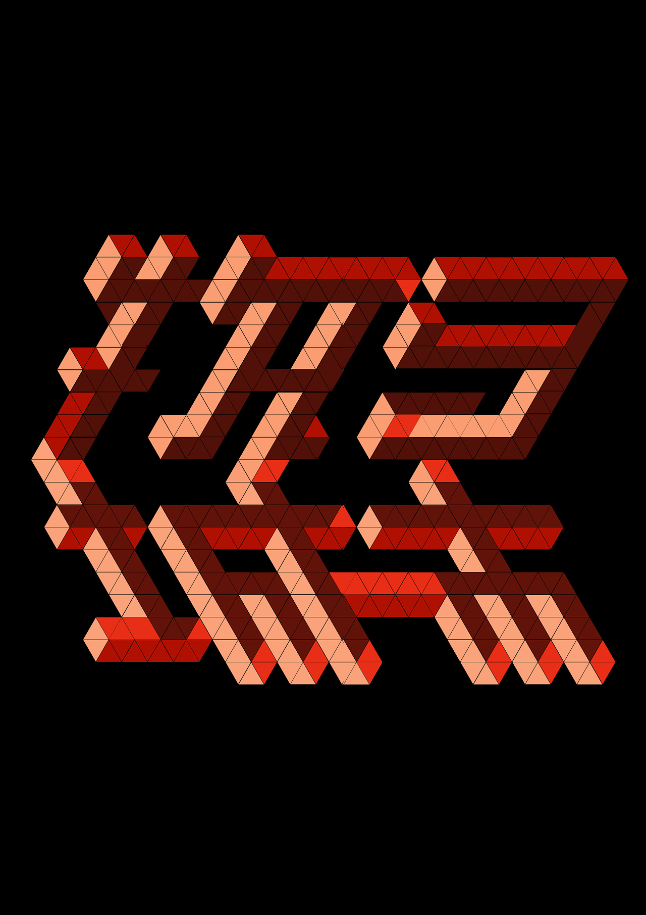 一组2.5d字体练习