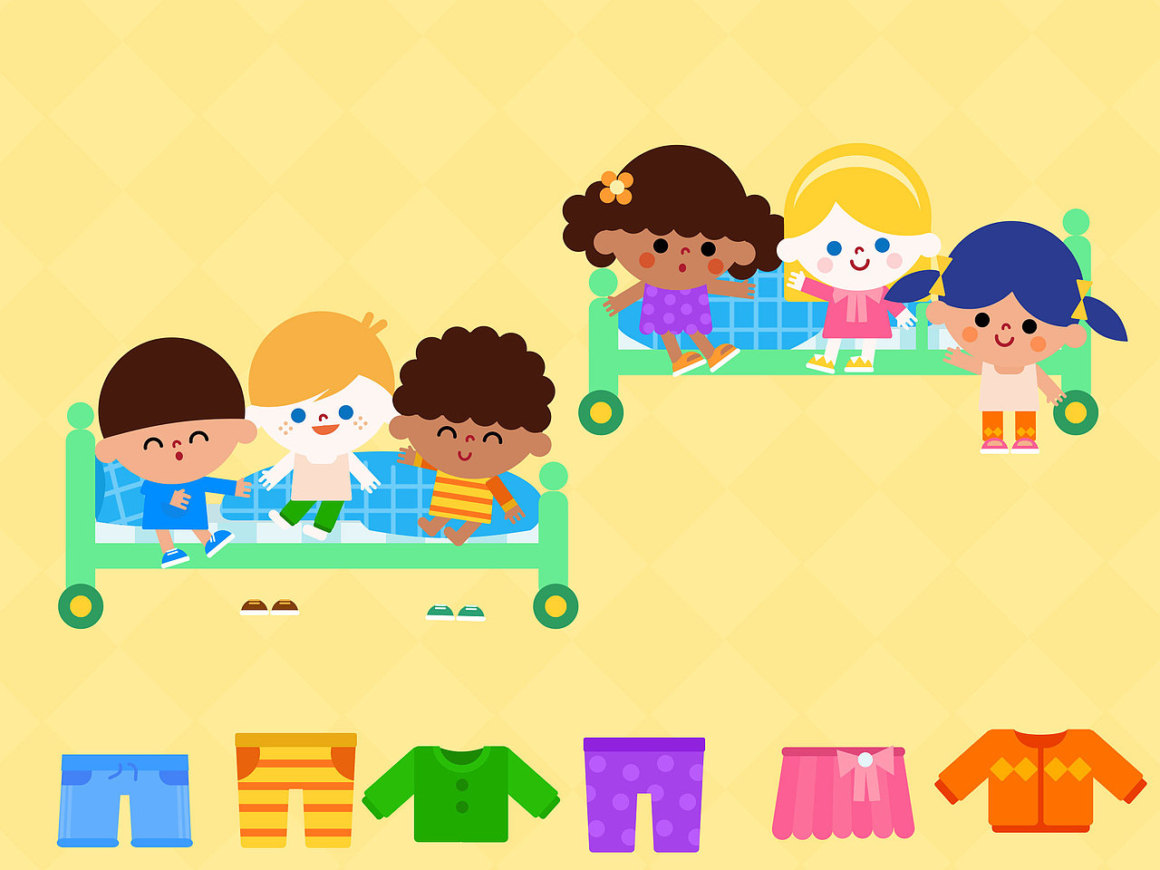 儿童app插画设计－优学猫逻辑（三）（图ZMTY4NTA2OTI4） - 儿童插画 - 站酷设计师jellybean777原创素材 - 站酷ZCOOL