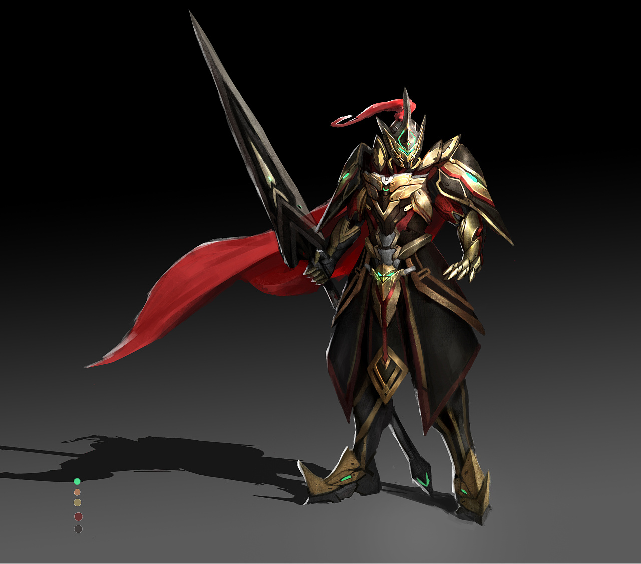 练习-武将|插画|游戏原画|naozhongkd - 原创作品 - 站酷 (zcool)