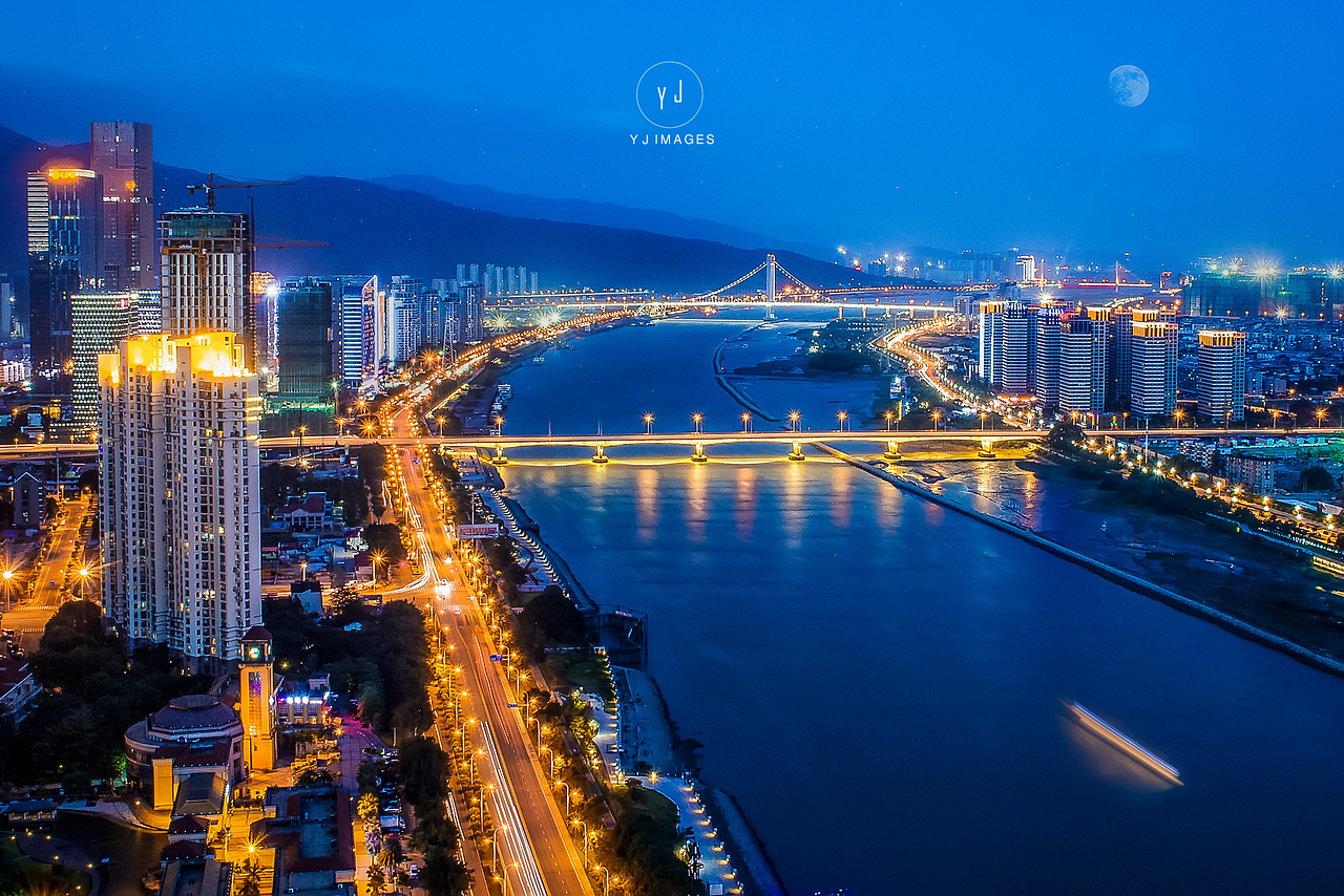 福州夜景（图ZMTMxNDU2NjQw） - 风光摄影 - 站酷设计师摄影师陈荣杰原创素材 - 站酷ZCOOL