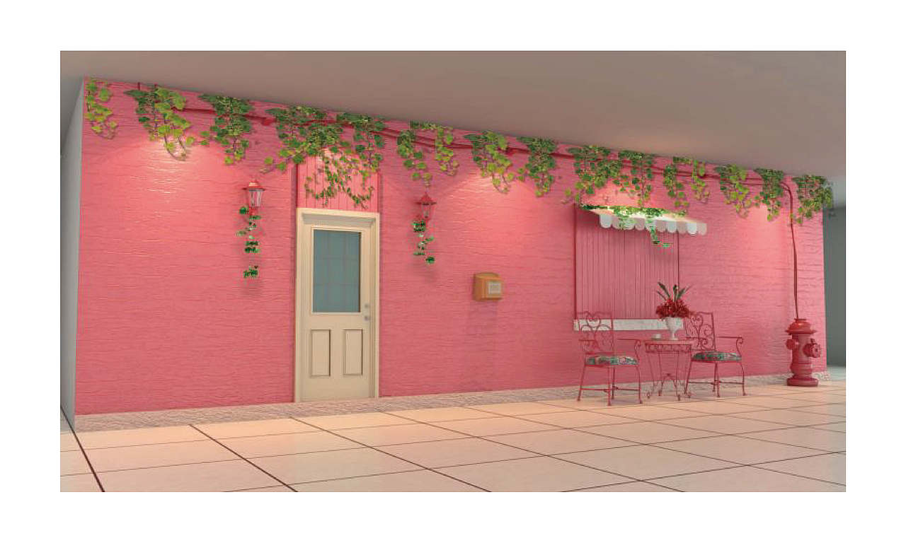 万达广场街区通道改造Design