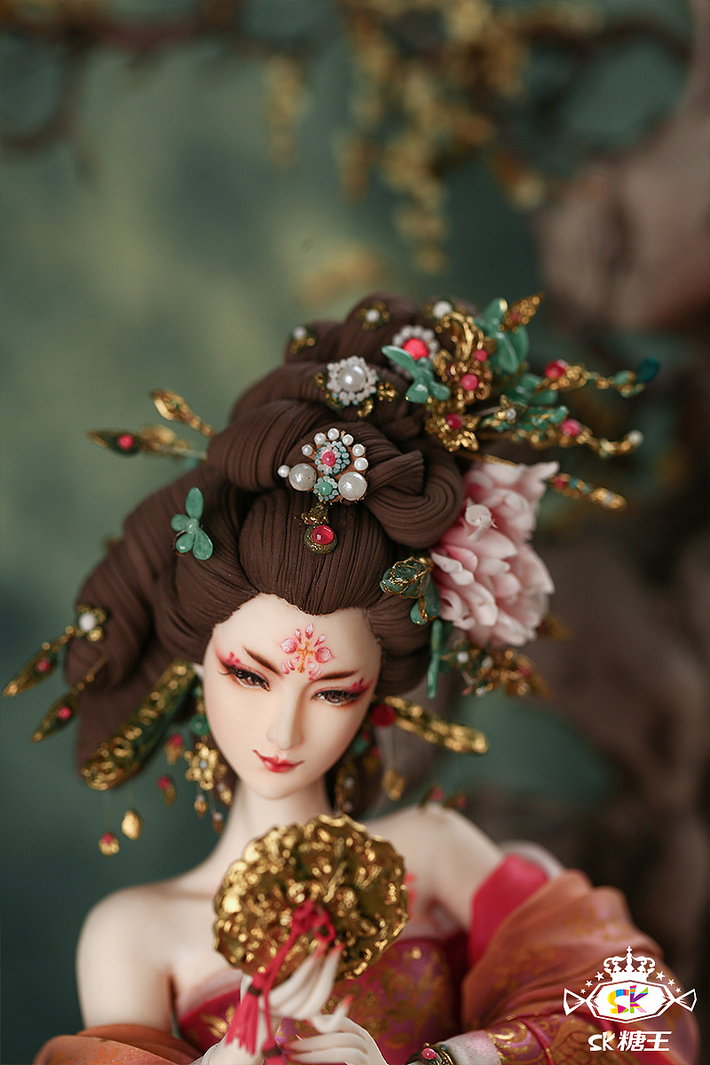 sk糖王 -翻糖人偶作品 《长相思》_糖王周毅团队-站酷zcool