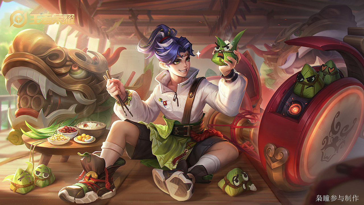 枭瞳参与制作《王者荣耀》新解禁作品（图ZMjg0MzE4ODMy） - 游戏原画 - 站酷设计师深圳枭瞳原创素材 - 站酷ZCOOL