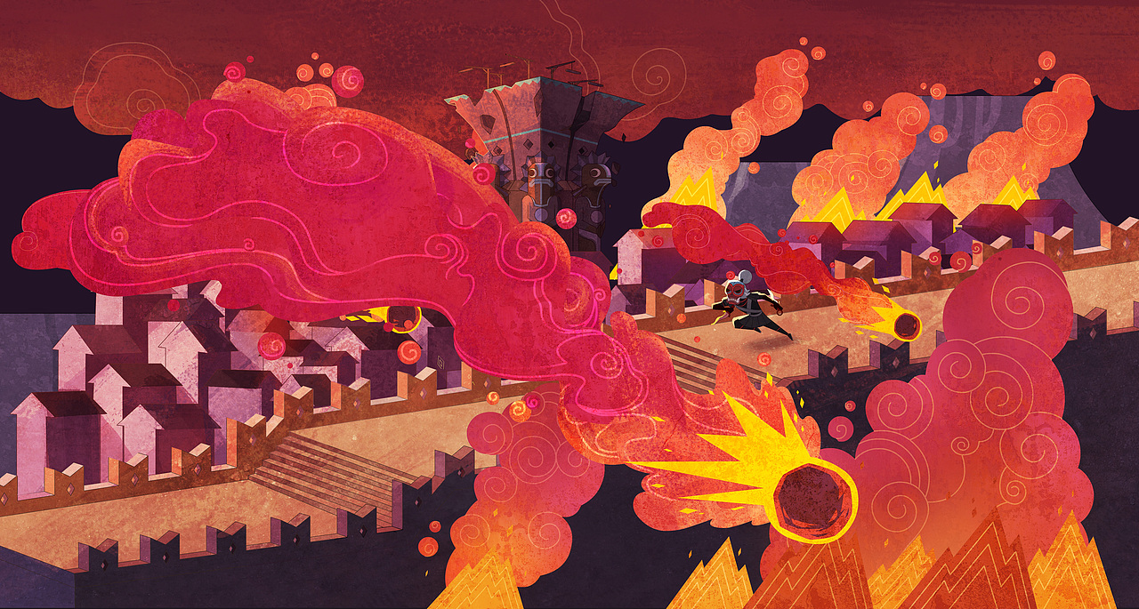 手游《舟游》片头动态漫画（图ZMTg2NTkzODE2） - 设定/分镜 - 站酷设计师BINGO缤格动画原创素材 - 站酷ZCOOL