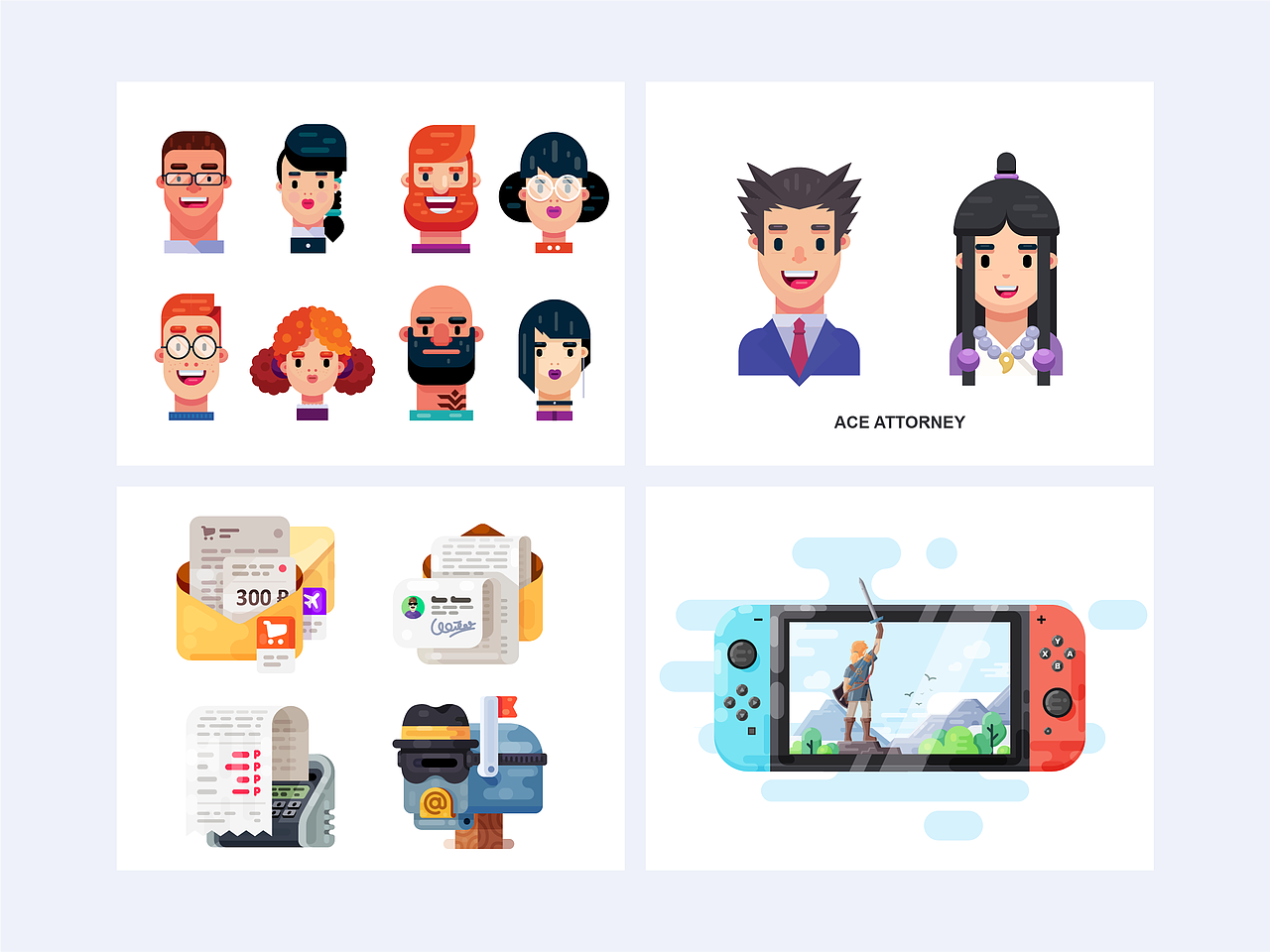 異邦人-百图记练习合集NO.1（图ZMTc4NDc3MDI4） - 图案 - 站酷设计师役山Akira原创素材 - 站酷ZCOOL