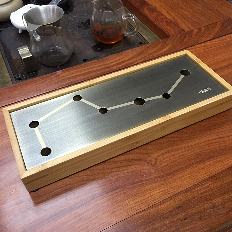 北斗七星铜茶盘 一铜家居出品