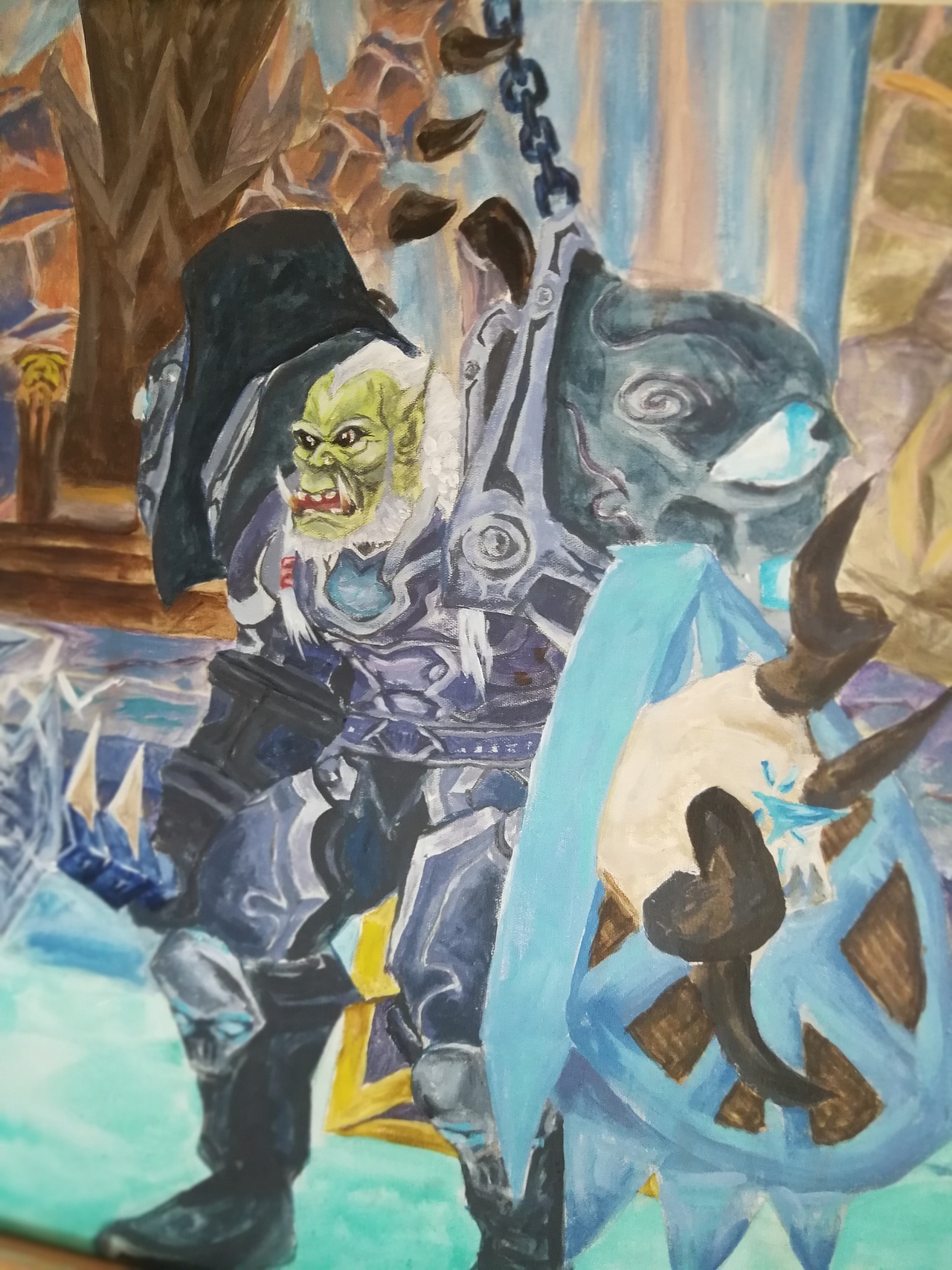 怀旧服兽人风剑战士——wuqing 克尔苏加德房间