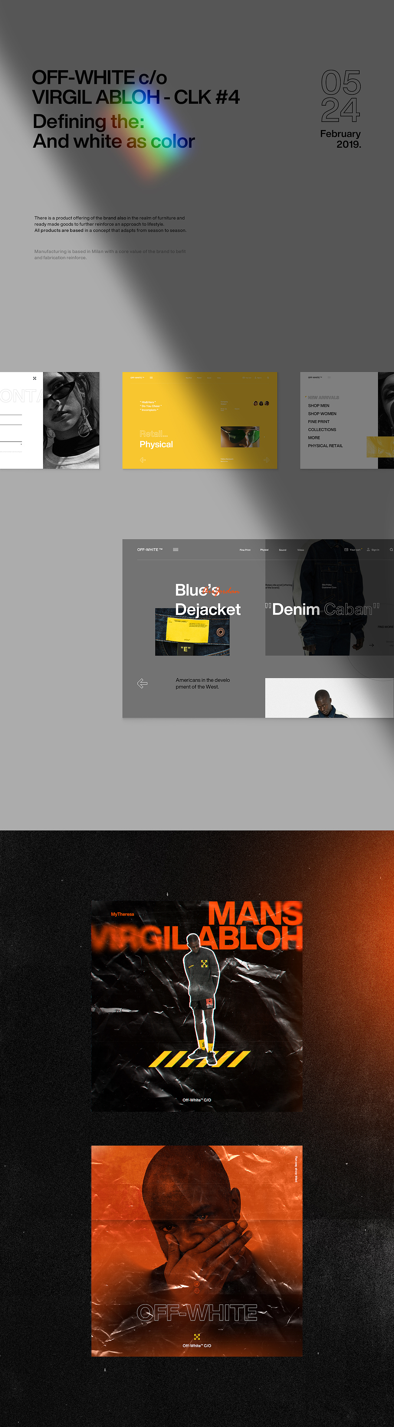 OFFWHITE & Helvetica Now