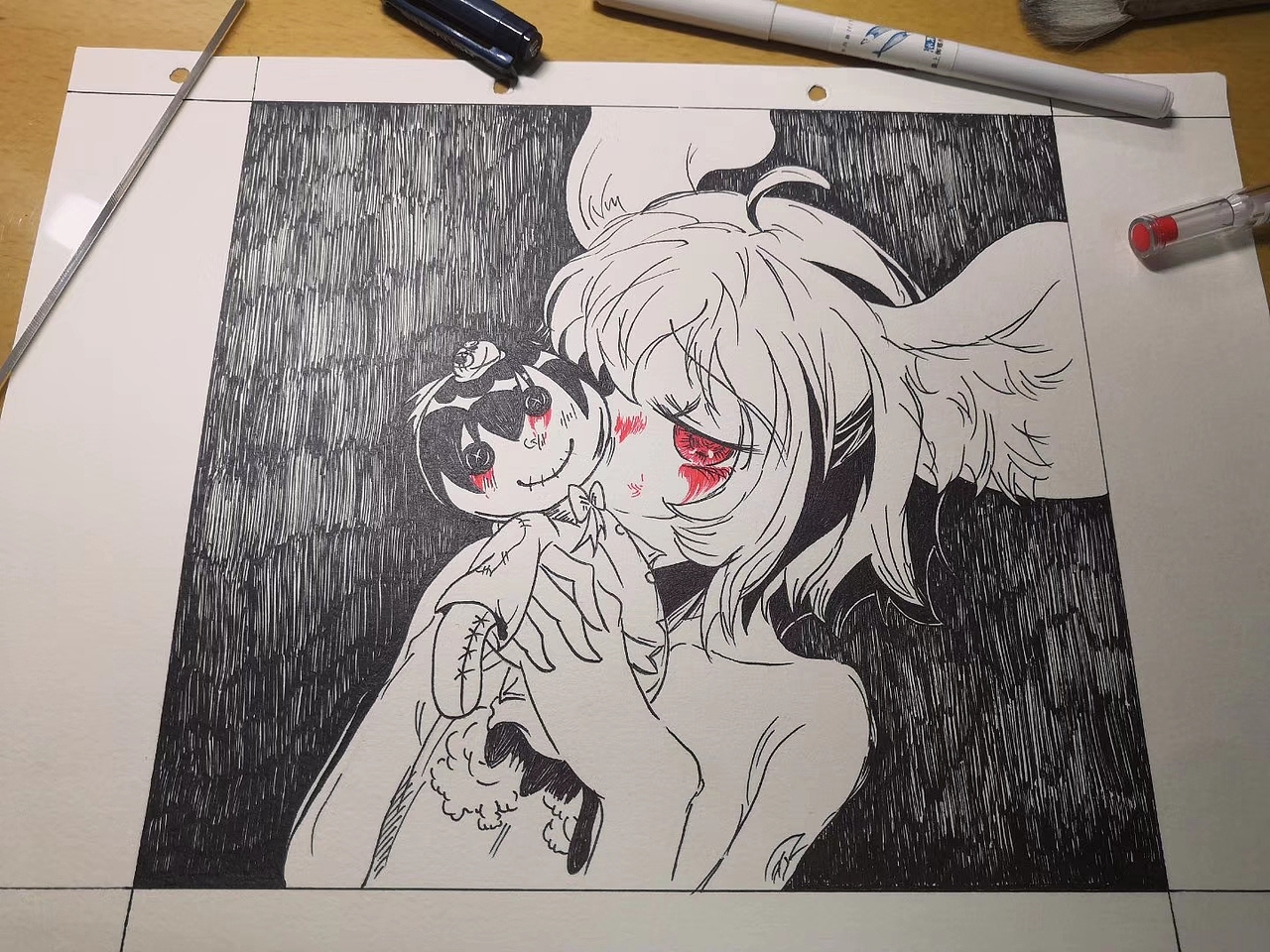 当你专注做一件事情的时候,会沉浸在那里……