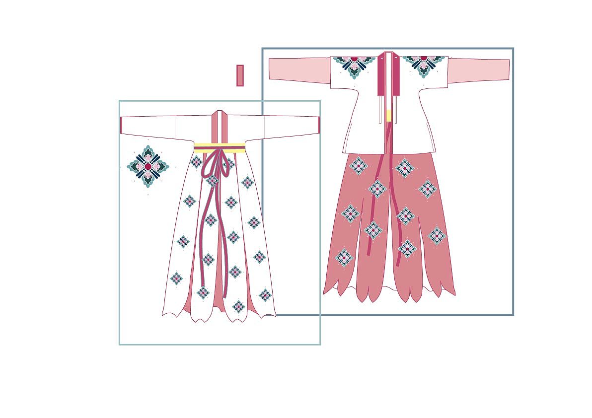 汉服-图案花纹练习稿