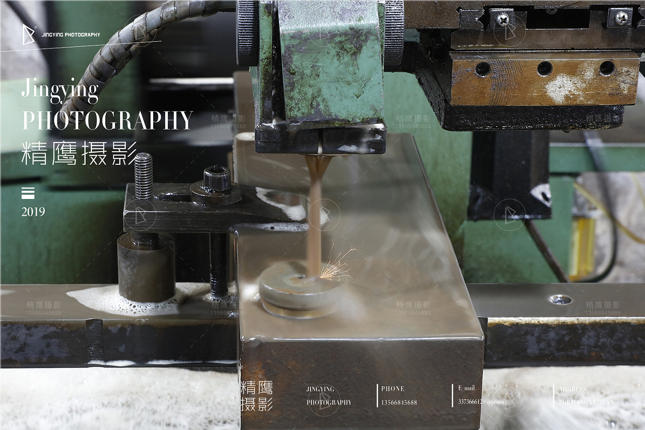 线切割 机械 火花|摄影|产品摄影|happy8551 - 原创作品 - 站酷