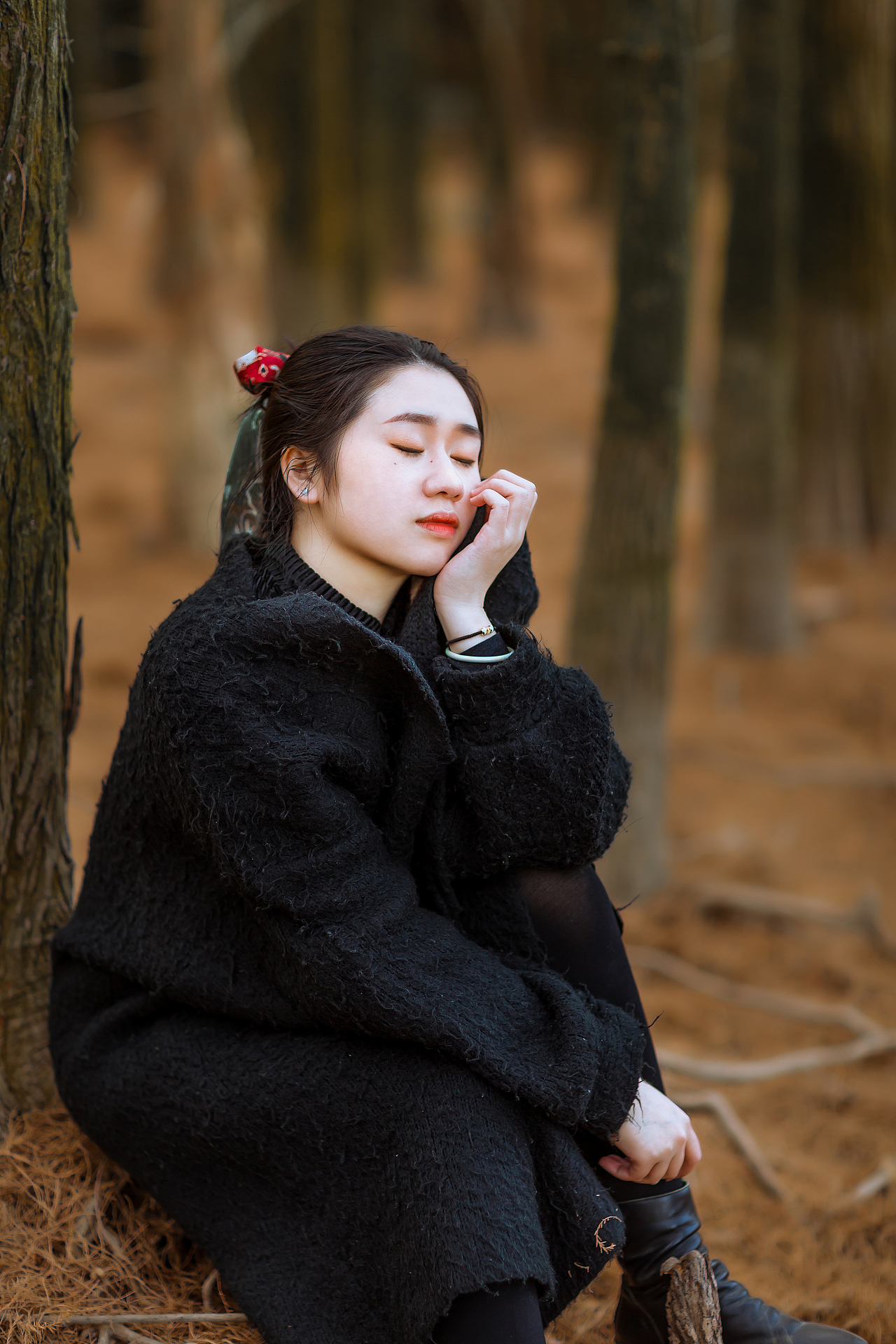 南昌白虎岭｜人像摄影｜红杉林（图ZMjgyOTc1ODM2） - 人像摄影 - 站酷设计师Baleer原创素材 - 站酷ZCOOL