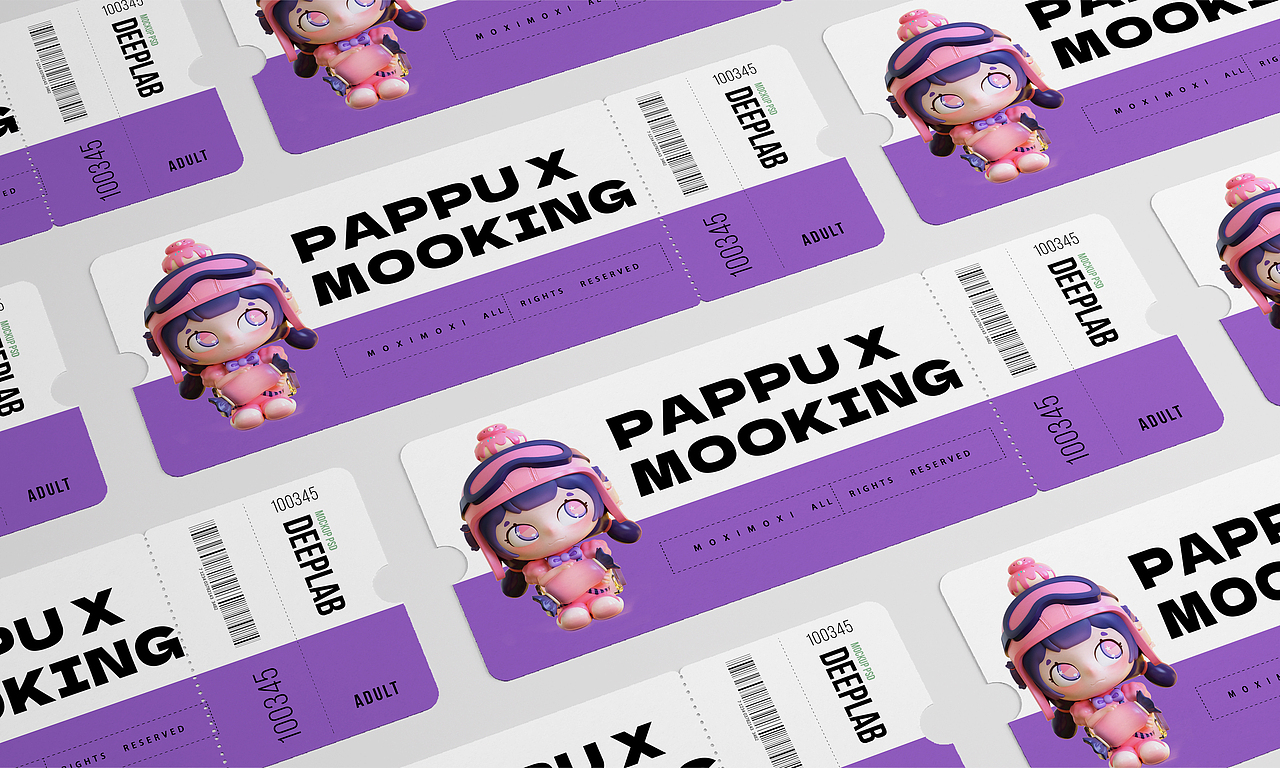 【Pappu x Mooking】星球异想（图ZMjYxNDE5NDIw） - IP形象 - 站酷设计师建模机器MK原创素材 - 站酷ZCOOL