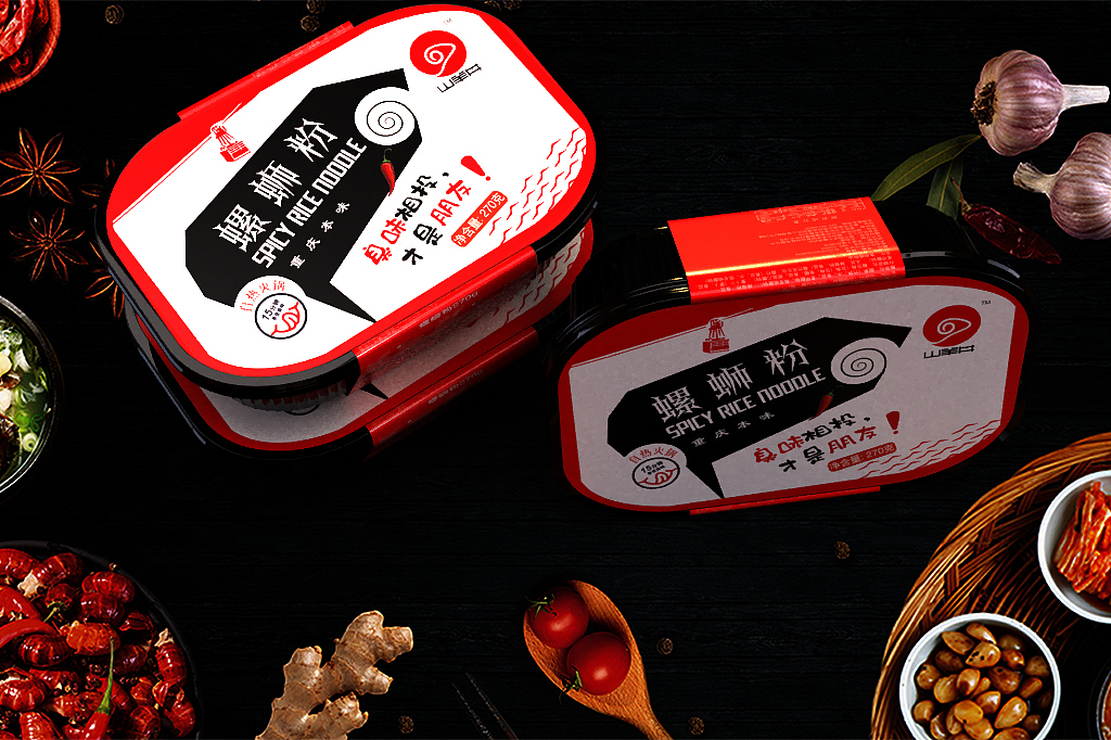 自热火锅原创包装设计