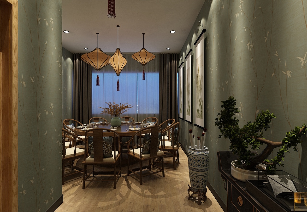 接待室 餐厅包间 中式包间