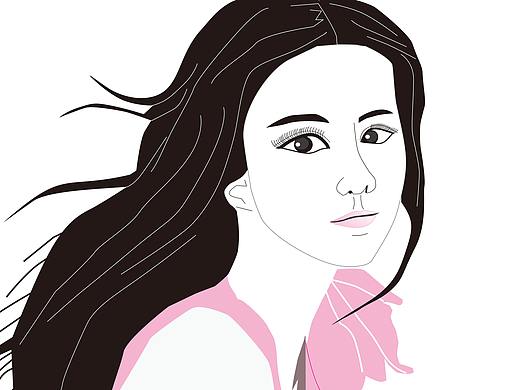 劉亦菲CDR草繪（個(gè)人主頁(yè)-ZMzQ0Mjk0ODA=） - 創(chuàng)作習(xí)作 - 站酷設(shè)計(jì)師驚艷的小鈺鈺原創(chuàng)素材 - 站酷ZCOOL