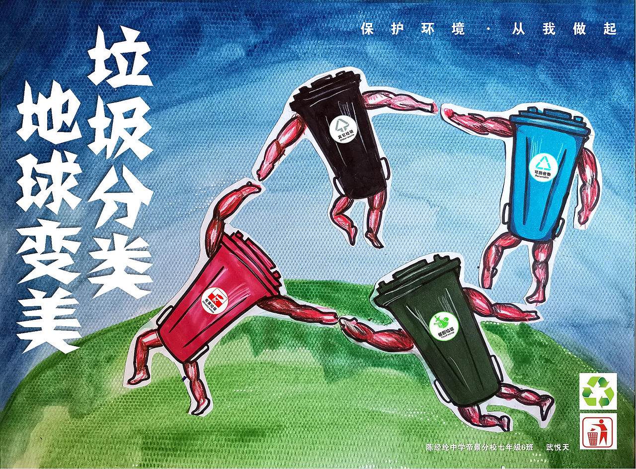 垃圾分类宣传海报