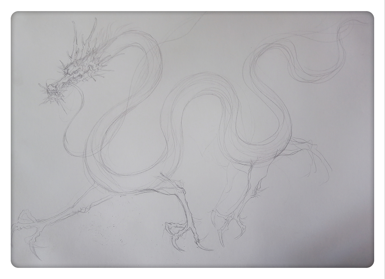 塑新斋潘纪坤插画练习千与千寻白龙赈早川琥珀主