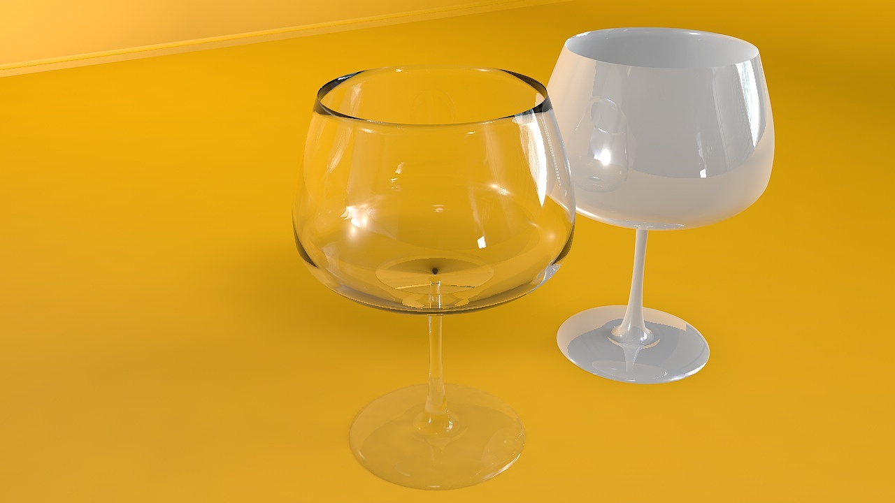 酒杯建模渲染练习