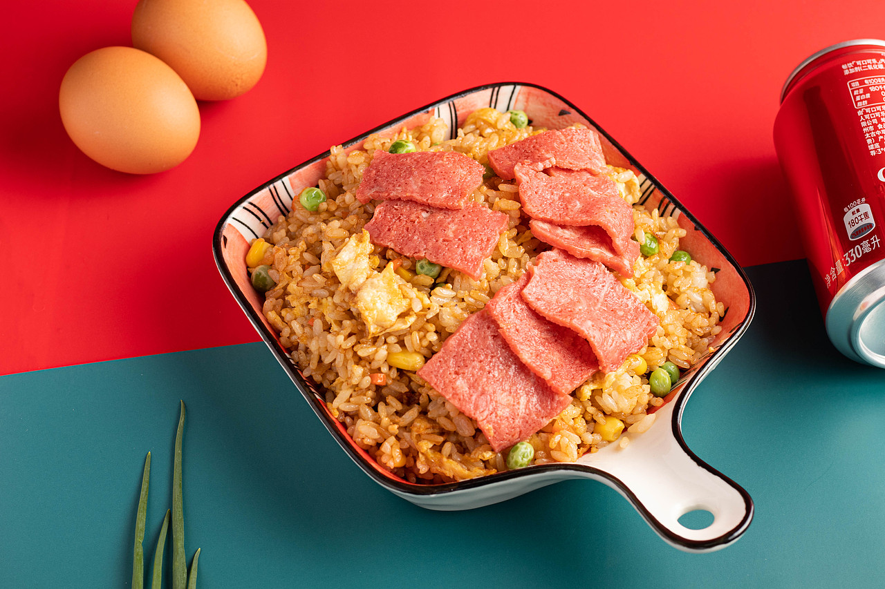 炒饭拍摄
