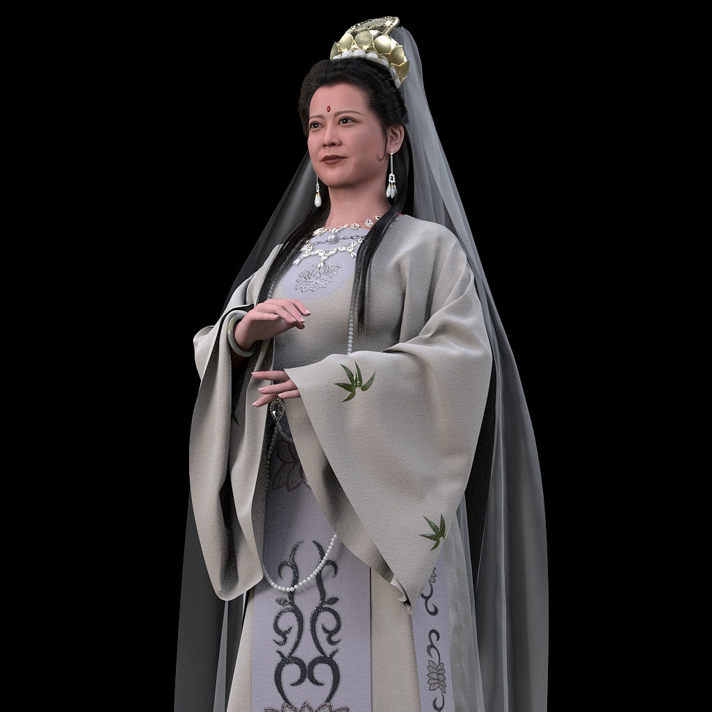 西游记观音菩萨左大玢