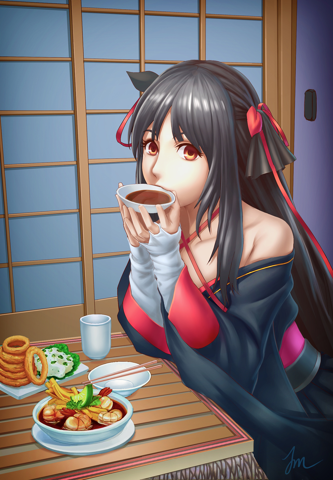 夜夜 4年前 43 2 2 652jm 重庆  |  插画师 机甲少女的夜夜,练习场景