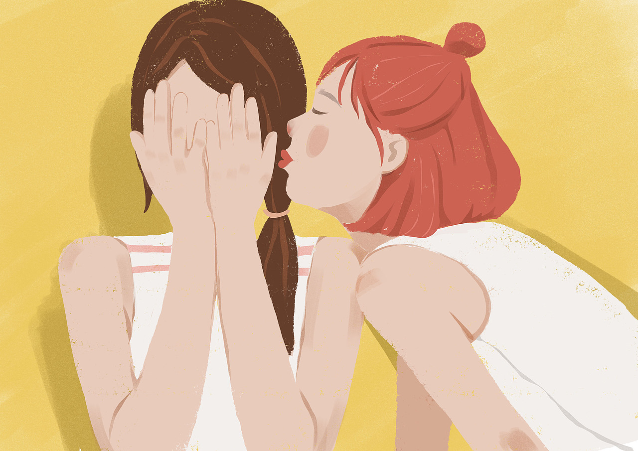 一个像夏天一个像秋天