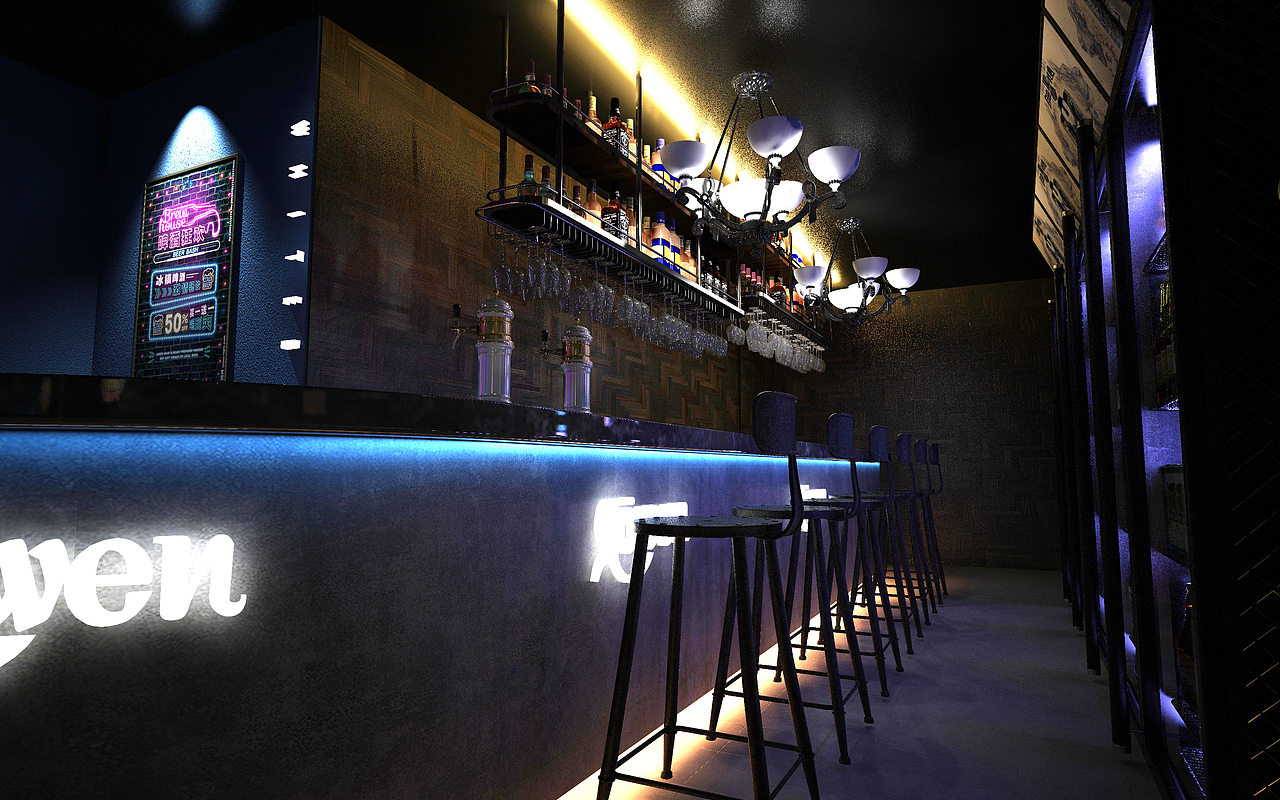 雪花啤酒夜市漫游效果图（图ZMjgzMDUxNDE2） - 展陈设计 - 站酷设计师鑫佰汇广告设计原创素材 - 站酷ZCOOL