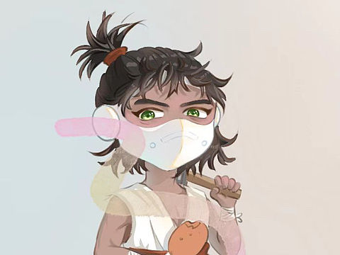 Q版人物设计（个人主页-ZNjIzODAxNzY=） - 商业插画 - 站酷设计师G千painting原创素材 - 站酷ZCOOL