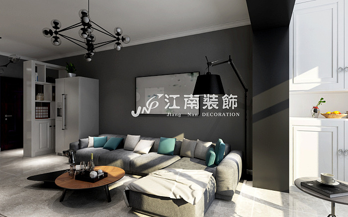 哈尔滨江南装饰公司新天地家园后现代风格装修效果图（图ZMTYxNTYzNDA0） - 家装设计 - 站酷设计师jnzs2002原创素材 - 站酷ZCOOL