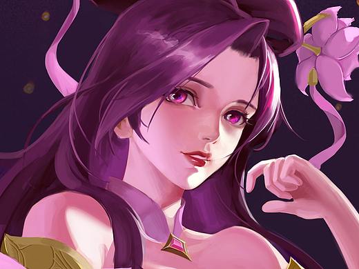 王者荣耀貂蝉头像练习