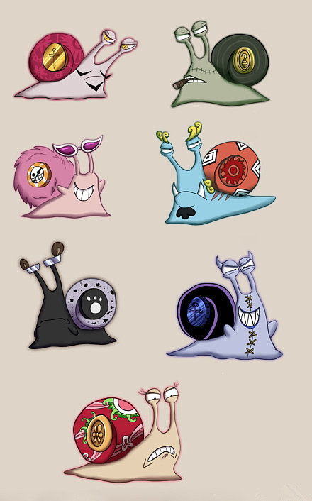 海贼王七武海超轻粘土电话虫.