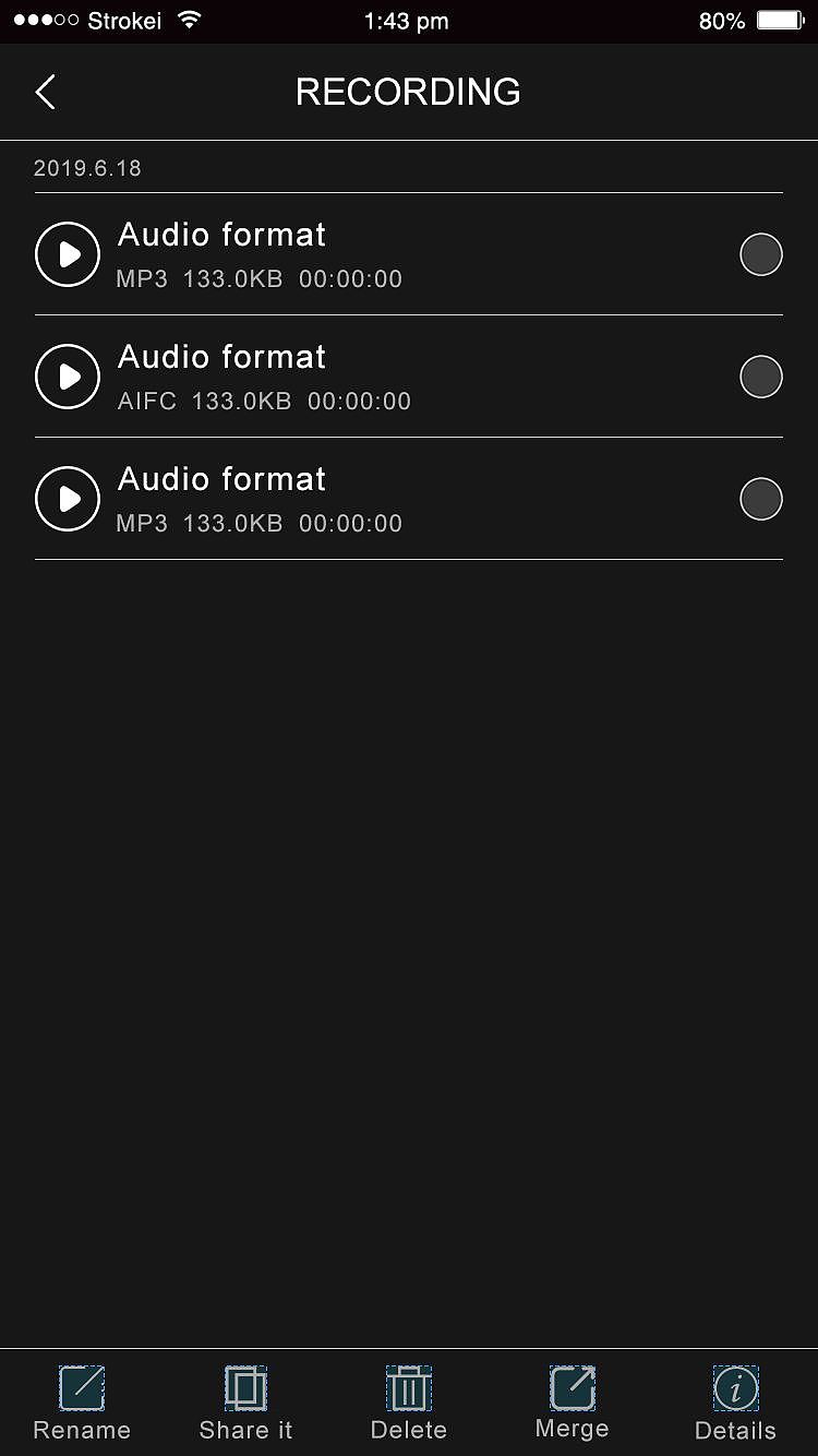Recording-ios（圖ZMjAxMDQ3MDE2） - APP界面 - 站酷設(shè)計師玉龍鏡夢原創(chuàng)素材 - 站酷ZCOOL