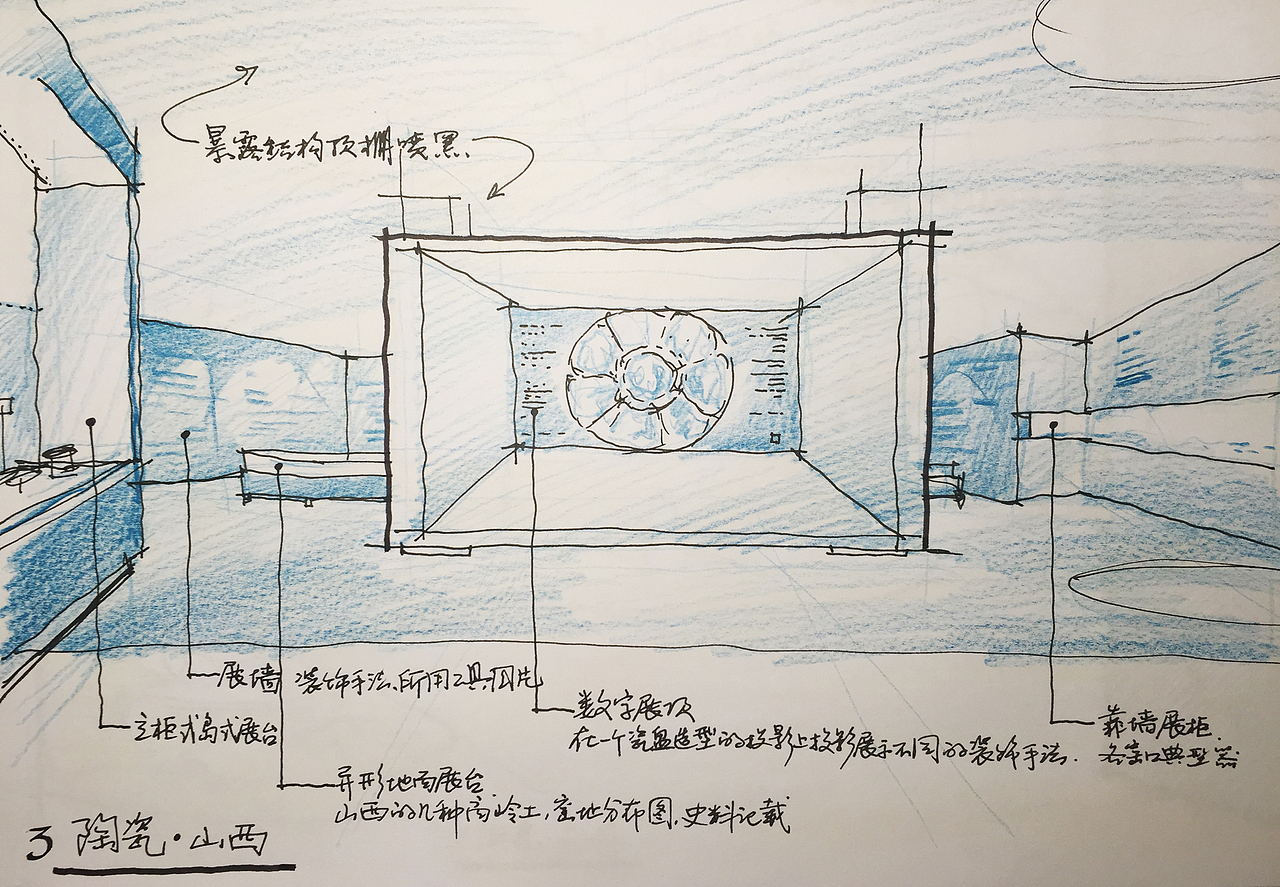 山西陶瓷文化艺术馆（图ZMTk2NzAxMTM2） - 其他空间 - 站酷设计师野猫上树原创素材 - 站酷ZCOOL