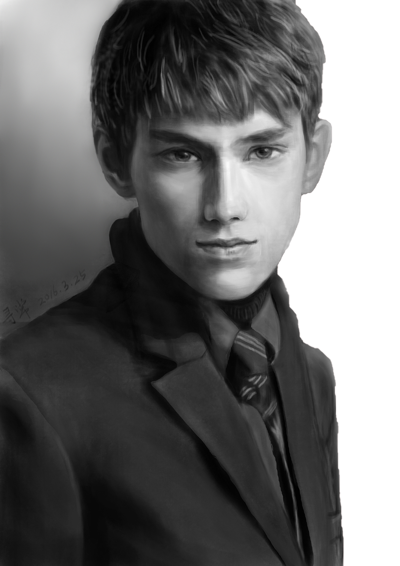 大四那会儿的写生和临摹